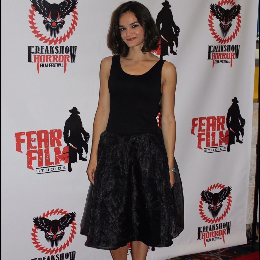Black Dress with Tulle